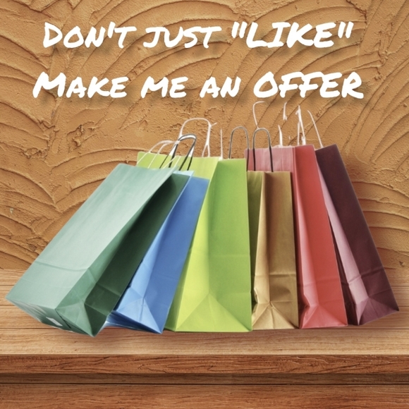 Tops - Don't just "LIKE" items.  Make them yours.  Make me a REASONABLE OFFER